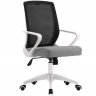 Кресло офисное INI-  DIXY черное/серое/белый каркас 