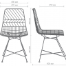 ​Стул металлический MFF- Finch plus