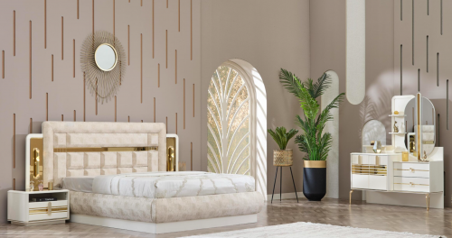 Комплект спальный Art-Deco EXI- Берлин с кроватью 180*200 без шкафа