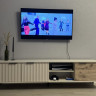 Тумба под телевизор Perfect Home Рейв / Rave 3-дверная 3D/203 Беж/викинг