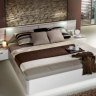 Кровать двухспальная PL- Forte RONDINO RDNL161B (160х200)