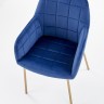 Фото №3 - Мягкое кресло для отдыха PL- HALMAR K-306 темно-синий