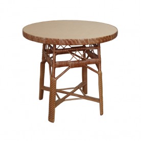 Стол обеденный из лозы CHL- СЖ-2 (диаметр 80 см)