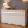 Комод с освещением Forte OAK SQUERE OSQK231B песочный