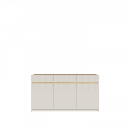 Комод с освещением Forte OAK SQUERE OSQK231B песочный