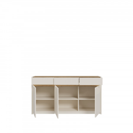 Комод с освещением Forte OAK SQUERE OSQK231B песочный