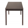 Фото №2 - IDEA обеденный стол 8848 темно-коричневый