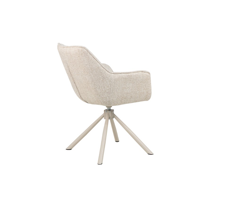 Стул обеденный с автоповоротом 180 VTR- R-69 (френч ваниль) 