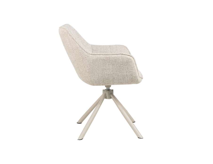 Стул обеденный с автоповоротом 180 VTR- R-69 (френч ваниль) 