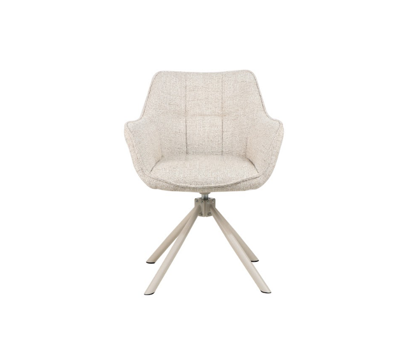 Стул обеденный с автоповоротом 180 VTR- R-69 (френч ваниль) 