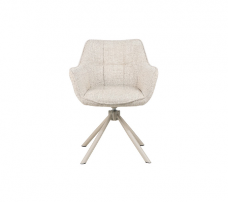 Стул обеденный с автоповоротом 180 VTR- R-69 (френч ваниль) 