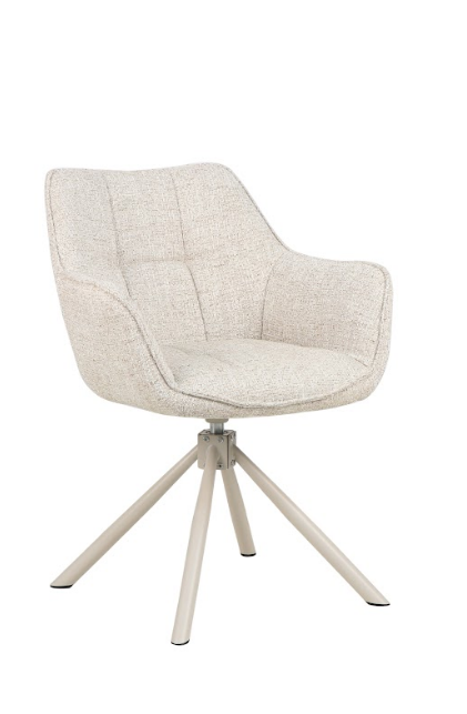 Стул обеденный с автоповоротом 180 VTR- R-69 (френч ваниль) 