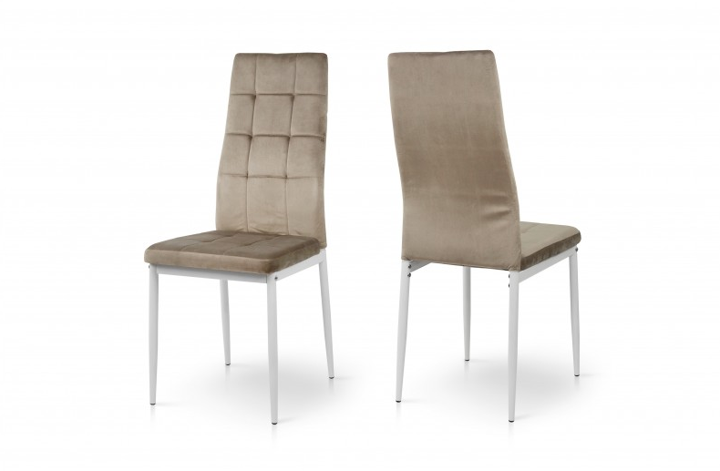 Стул обеденный BIO- Айс Белый/ Мокрый песок (Grace) 