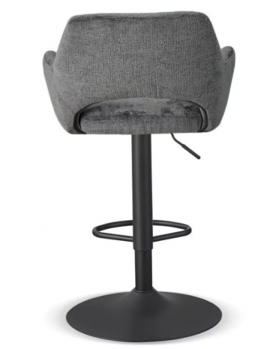 Барный стул поворотный CRV- Rouse с подлокотниками (Charcoal chic)