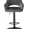 Барный стул поворотный CRV- Rouse с подлокотниками (Charcoal chic)
