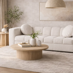 Диван-кровать с эффектом памяти CRV- Blossom Foggy evening 3-местный раскладной,белый