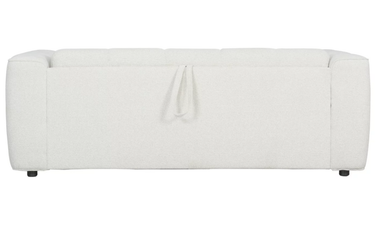 Диван-кровать с эффектом памяти CRV- Blossom Foggy evening 3-местный раскладной,белый