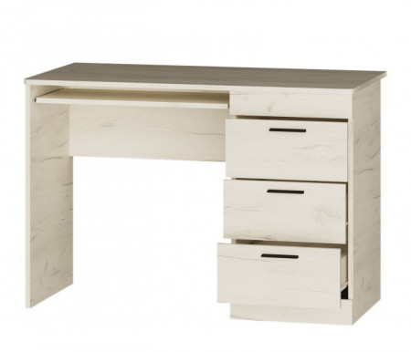 Стол письменный EVR- Соната крафт белый