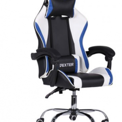 Офисный стул MFF- VR Racer Dexter Frenzy черный/ синий