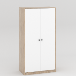 Шкаф детский 195х100х52 cм KOD- ШК-100 Д (белый фасад)