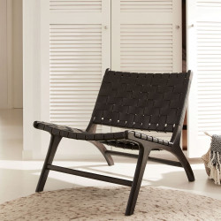 Кресло Kave Home CALIXTA CC1947P01 (черный)