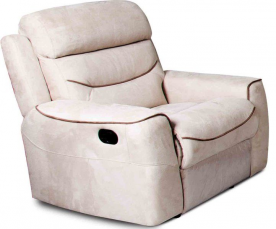 Кресло электро-реклайнер BLN- Рокки ткань, бежевый