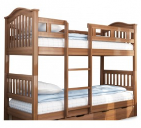 Кровать двухъярусная VNG- Максим (с ящиками) 90х200 см