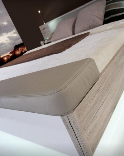 Кровать двухспальная PL- Forte RONDINO RDNL181B (180х200)