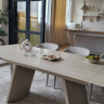 Стол керамический раскладной VTR- ТМL-985 (Олимпия) крема марфиль