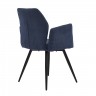 Фото №2 - Кресло обеденное CON- GLORY (Глори), ткань (синий)