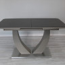 Стол обеденный Premium EVRO- Concord T-904  Mokko Ceramic GLASS C10+Y14 (мокко керамик)