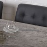 Обеденный комплект NL- MOSS керамика серый глянец + Geneva (1+4)