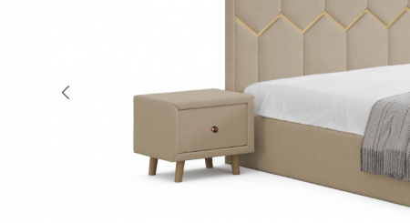 Тумба мягкая прикроватная VRN- DEKO 40*45*50 см