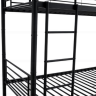 Кровать двухъярусная металлическая HALMAR BUNKY 90 (черный)