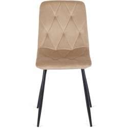 Стул обеденный MEBEL ELITE Piado велюр капучино