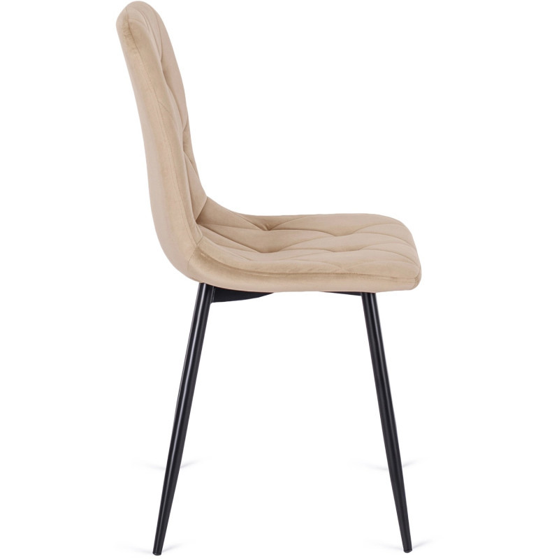 Стул обеденный MEBEL ELITE Piado велюр капучино