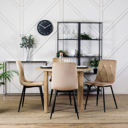 Стул обеденный MEBEL ELITE Piado велюр капучино