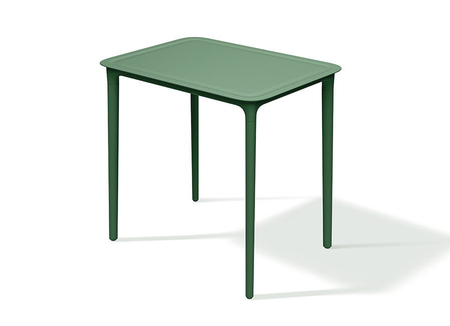 Стол прямоугольный уличный VLL- FERNE Rimo (серый, зеленый)