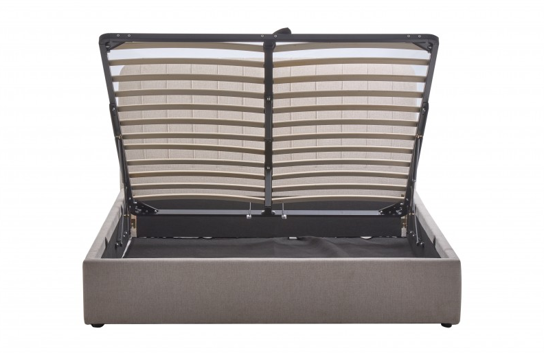 Кровать с подъемным механизмом BIO- Бьянка (бежевый)   