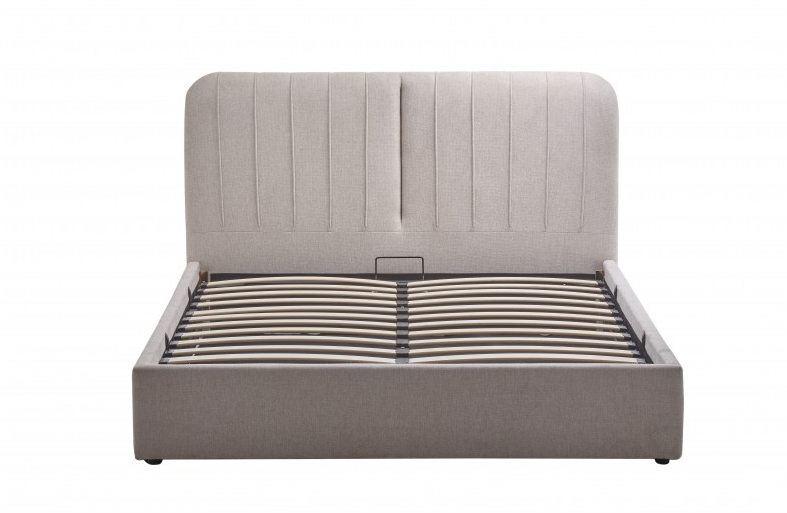 Кровать с подъемным механизмом BIO- Бьянка (бежевый)   