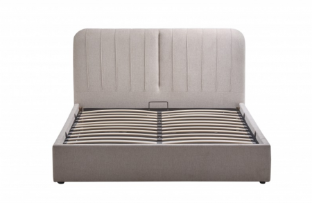 Кровать с подъемным механизмом BIO- Бьянка (бежевый)   