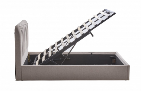 Кровать с подъемным механизмом BIO- Бьянка (бежевый)   