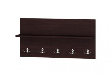 Прихожая(модульная) EVR- Соната-10 венге темный + белый