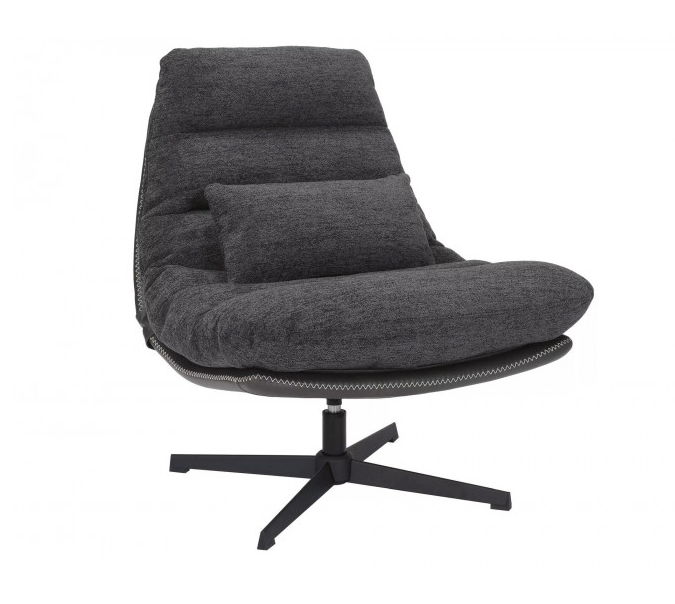 Кресло SIGNAL Felicia Raven цвет серый 18/ черный