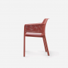 Кресло из полипропилена Nardi Outdoor DEI- Net (бирюзовый, красный)
