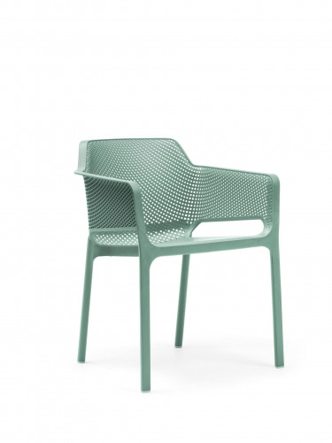 Кресло из полипропилена Nardi Outdoor DEI- Net (бирюзовый, красный)