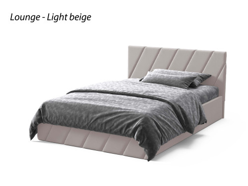 Двуспальная кровать с обивкой VRN-  PALERMO