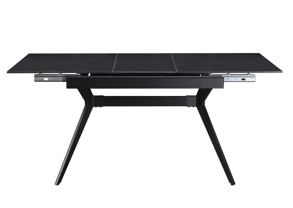 Стол керамический Avn- MILS 130-170x80 Ceramic Dark Grey 
