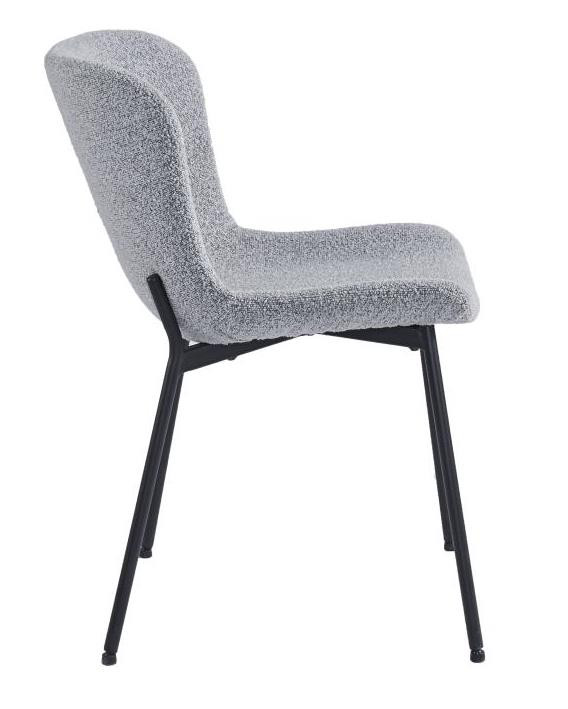 Стул Avn- FIX Grey Boucle серый