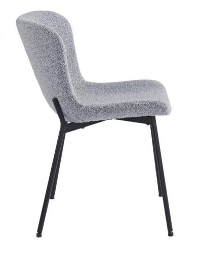 Стул Avn- FIX Grey Boucle серый